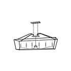 Chandelier pour îlot Catalina Quoizel Lighting CTA642MBK 360W 6 lumières noir mat