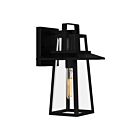 Lanterne murale Devonport Quoizel Lighting DEV8407MBK 100W 1 lumière noir mat