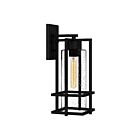 Lanterne murale Damien Quoizel Lighting DMN8407EK 100W 1 lumière terre noire