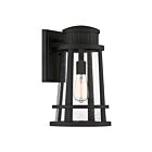 Lanterne d'extérieur Dunham Quoizel Lighting DNM8410EK 150W 1 lumière terre noire