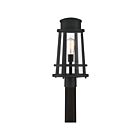 Lanterne d'extérieur Dunham Quoizel Lighting DNM9010EK 150W 1 lumière terre noire
