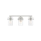 Applique de salle de bain Emerson Quoizel Lighting EMR8603BN 300W 3 lumières nickel brossé