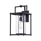 Lanterne d'extérieur Garrett Quoizel Lighting GRE8409MBK 150W 1 lumière noir mat