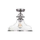 Plafonnier semi-encastré Grant Quoizel Lighting GRTS1714BN 100W 1 lumière nickel brossé