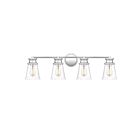 Applique de salle de bain Haverfield Quoizel Lighting HAV8633C 100W 1 lumière chrome poli