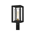 Lanterne d'extérieur Infinger Quoizel Lighting INF9009EK 100W 1 lumière terre noire