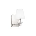Applique murale Kelsey Glen Quoizel Lighting KLS8605PK 60W 1 lumière nickel poli