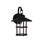 Lanterne murale Lombard Quoizel Lighting LOM8411MBK noir mat