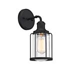 Applique murale Ludlow Quoizel Lighting LUD8605EK 100W 1 lumière terre noire