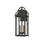 Lanterne d'extérieur Manning Quoizel Lighting MAN8409WT 120W 2 lumières bronze occidental
