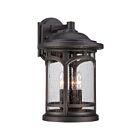 Lanterne d'extérieur Marblehead Quoizel Lighting MBH8411PN 180W 3 lumières bronze palladien
