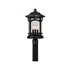 Lanterne d'extérieur Marblehead Quoizel Lighting MBH9011K 180W 3 lumières noir mystique