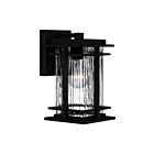 Lanterne murale McAlister Quoizel Lighting MCL8405EK 100W 1 lumière terre noire
