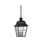 Lanterne d'extérieur Millhouse Quoizel Lighting MHE1910K 180W 3 lumières noir mystique
