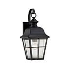 Lanterne d'extérieur Millhouse Quoizel Lighting MHE8406K 100W 1 lumière noir mystique