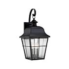 Lanterne d'extérieur Millhouse Quoizel Lighting MHE8410K 180W 3 lumières noir mystique