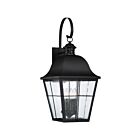 Lanterne d'extérieur Millhouse Quoizel Lighting MHE8412K 240W 4 lumières noir mystique