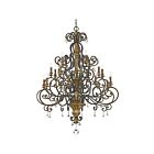 Lustre Marquette Quoizel Lighting MQ5020HL 1200W 20 lumières héritage