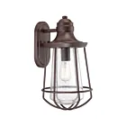 Lanterne d'extérieur Marine Quoizel Lighting MRE8409WT 60W 1 lumière bronze occidental