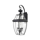 Lanterne d'extérieur Newbury Quoizel Lighting NY8318K 180W 3 lumières noir mystique
