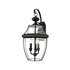 Lanterne d'extérieur Newbury Quoizel Lighting NY8318Z 180W 3 lumières médicis bronze