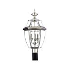 Lanterne d'extérieur Newbury Quoizel Lighting NY9043P 180W 3 lumières étain