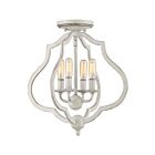 Plafonnier semi-encastré O'Keefe Quoizel Lighting OKF1715AWH 240W 4 lumières blanc antique