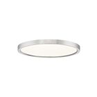 Plafonnier LED Outskirts Quoizel Lighting OST1715BN nickel brossé