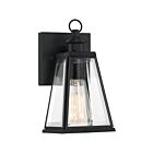 Lanterne d'extérieur Paxton Quoizel Lighting PAX8305MBK 100W 1 lumière noir mat