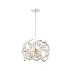 Suspendu Crescent Quoizel Lighting PCCN2818PK 240W 4 lumières nickel poli