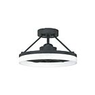 Lustre avec ventilateur LED Cohen Quoizel Lighting PCOH3120OI bronze huilé