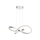 Suspendu LED Rumi Quoizel Lighting PCRUM2818C 1 lumière chrome poli