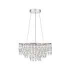 Suspendu Twinkle Quoizel Lighting PCTK2824C 240W 6 lumières chrome poli