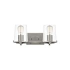 Applique de salle de bain Perry Quoizel Lighting PRY8616AN 200W 2 lumières nickel antique
