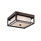 Lanterne d'extérieur Powell Quoizel Lighting PWL1613WT 225W 3 lumières bronze occidental