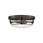 Plafonnier Outpost Quoizel Lighting QF3411PN 120W 3 lumières bronze palladien