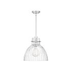 Mini suspendu Vienna Quoizel Lighting QPP5362C 100W 1 lumière chrome poli