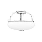 Plafonnier semi-encastré Easton Quoizel Lighting QSF5364C 300W 3 lumières chrome poli