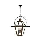 Suspendu Rue de Royal Quoizel Lighting RO2814IZ 240W 4 lumières bronze industriel