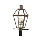 Lanterne d'extérieur Rue de Royal Quoizel Lighting RO9014IZ 240W 4 lumières bronze industriel