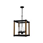 Suspendu Rylan Quoizel Lighting RYN2817MBK 240W 4 lumières noir mat