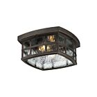 Lanterne d'extérieur Stonington Quoizel Lighting SNN1612PN 120W 2 lumières bronze palladien