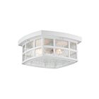 Lanterne d'extérieur Stonington Quoizel Lighting SNN1612W 120W 2 lumières lustre blanc