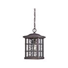 Lanterne d'extérieur Stonington Quoizel Lighting SNN1909PN 100W 1 lumière bronze palladien