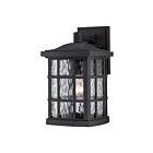 Lanterne d'extérieur Stonington Quoizel Lighting SNN8408K 100W 1 lumière noir mystique
