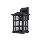 Lanterne d'extérieur Stonington Quoizel Lighting SNN8409K 100W 1 lumière noir mystique