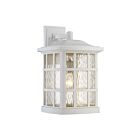 Lanterne d'extérieur Stonington Quoizel Lighting SNN8411W 150W 1 lumière lustre blanc