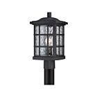 Lanterne d'extérieur Stonington Quoizel Lighting SNN9009K 100W 1 lumière noir mystique