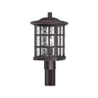 Lanterne d'extérieur Stonington Quoizel Lighting SNN9009PN 100W 1 lumière bronze palladien