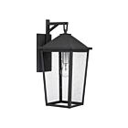 Lanterne murale Stoneleigh Quoizel Lighting STNL8409MB 100W 1 lumière noir chiné